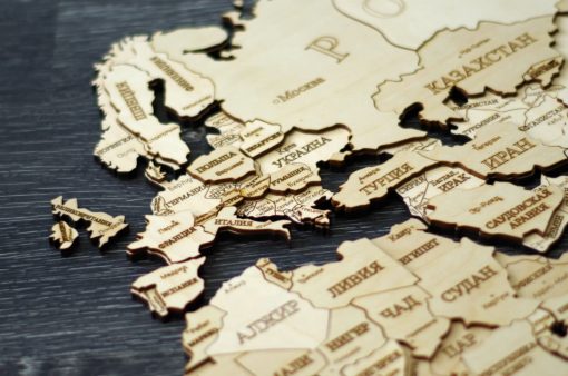 карта мира набор для самостоятельной сборки