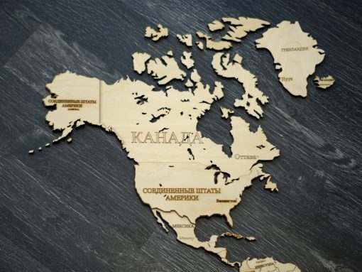 Карта мира для сборки